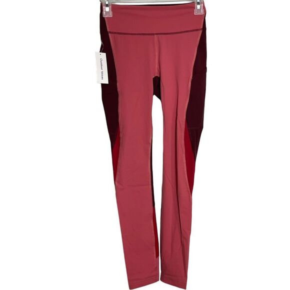 NWT Women's Outdoor Voices Color Block High-Rise Leggings - Picture 1 of 11